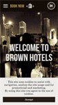 Mobile Screenshot of brownhotels.com
